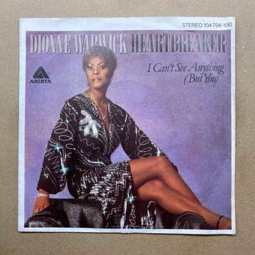 Dionne Warwick – Heartbreaker / I Cant See Anything (1-7-V, Ophalen of Verzenden, Nieuw in verpakking