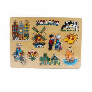 Houten puzzel compilatie Holland, Ophalen of Verzenden, Nieuw