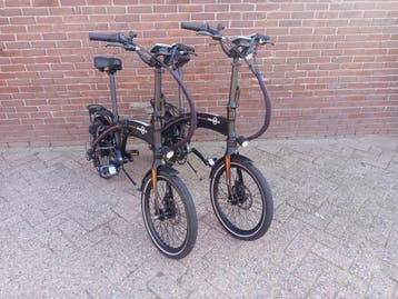 2x elektrische vouwfietsen ebike20 met 1 jaar garantie, Overige merken, Gebruikt, Versnellingen, Schijfrem