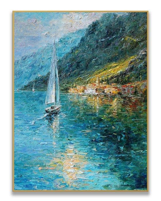 StefanoArt - Sailing into Sunlight, Antiek en Kunst, Kunst | Schilderijen | Modern