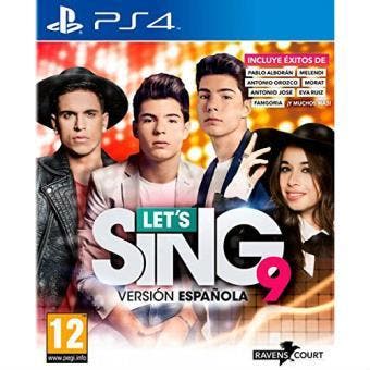 Playstation 4 Lets Sing 9: Versión Española, Verzenden, Zo goed als nieuw