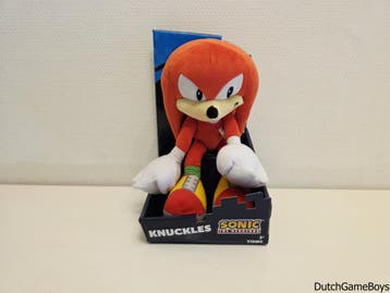 Sonic The Hedgehog - Pluche - Knuckles - TOMY -  NEW, Verzenden, Gebruikt