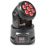 BeamZ MHL-74 - Mini Moving Head Wash 7X 10W DMX 13-Kanaals, Muziek en Instrumenten, Dj-sets en Draaitafels, Ophalen of Verzenden