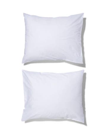 HEMA Kussenslopen 60x70cm zacht katoen wit, Verzenden, Nieuw, Wit