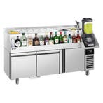 GGM Gastro | Cocktail voorbereidingstafel - 1600mm - 235L -, Verzenden, Nieuw in verpakking