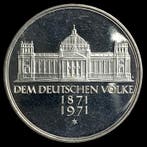 Duitsland. 5 Deutsche Mark 1971 100 Jahre Deutsches Reich