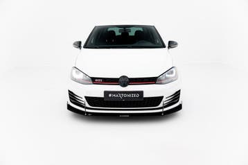 Maxton Voorspoiler / Splitter Volkswagen Golf GTI / GTD Mk7, Verzenden