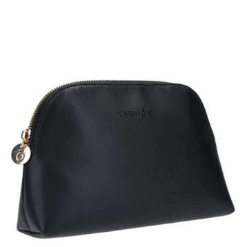 KASHKI Beauty Bag Vegan Leather - Black, Ophalen of Verzenden, Nieuw, Make-up