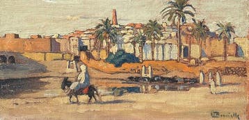 Maurice Bouviolle (1893-1971) - Scène Orientaliste en