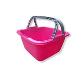 Afwasbak – Vierkante Afwasteil – 18,5 Liter – Roze – Met, Ophalen of Verzenden, Nieuw