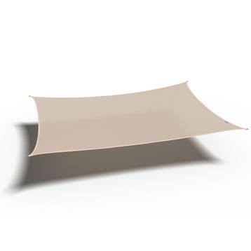 Platinum Coolfit schaduwdoek rechthoek 3,0 x 5,0 x 3,0 x, Verzenden, Nieuw