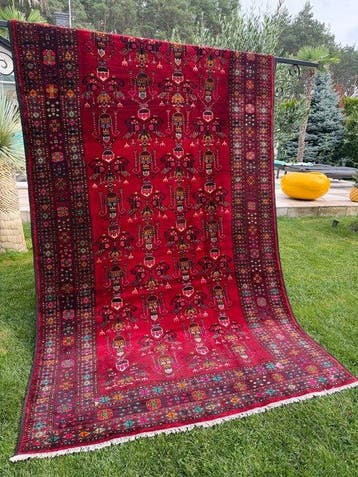 Volledig nieuw Afghaans tapijt - Tapijt - 300 cm - 180 cm, Nieuw