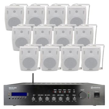 Horeca, Kantoor Of Winkel Geluidsinstallatie 12 Speakers En, Verzenden, Nieuw, Overige typen