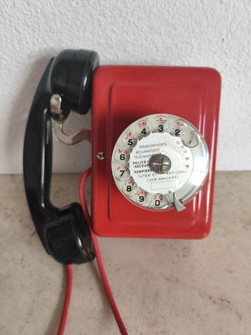 Ericsson Colombes - Analoge telefoon - Muurklok met