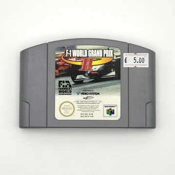 F-1 World Grand Prix II - Nintendo 64 N64 - PAL EUR - Cartr…, Ophalen of Verzenden, Zo goed als nieuw