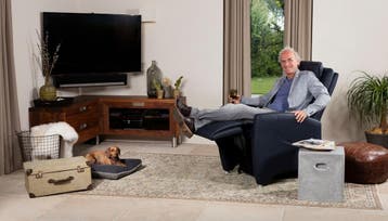 Fitform Sta-op stoelen vanaf € 595.- met geld terug garantie, Gebruikt, Leer, Verzenden, Fitform, geadviseerd door de vakvereniging van Ergotherapeuten