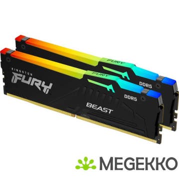Kingston DDR5 FURY Beast RGB 2x16GB 6800, Verzenden, Nieuw