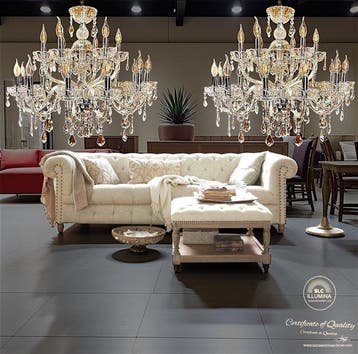 SLC Illumina - MG - Kroonluchter (2) - Maria Teresa