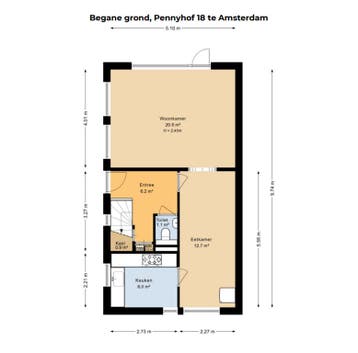 Te huur: Huis Pennyhof in Amsterdam, Noord-Holland, Amsterdam