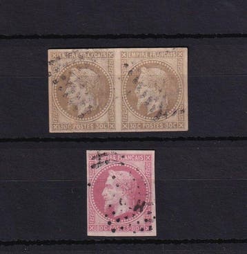 Franse kolonie 1871/1872 - Algemene uitzendingen,, Gestempeld