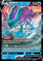 Suicune V 031/203 (Evolving Skies), Ophalen of Verzenden, Nieuw, Losse kaart, Foil