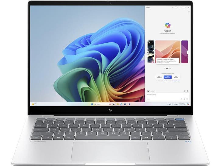 HP OmniBook X 14-fe1025nd - AI PC - 16GB RAM - 512GB opslag, Computers en Software, Windows Laptops, Zo goed als nieuw, Verzenden
