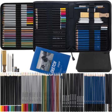 Maaleo Professionele Tekenset 74-delig - Complete Set in..., Hobby en Vrije tijd, Ophalen of Verzenden, Nieuw