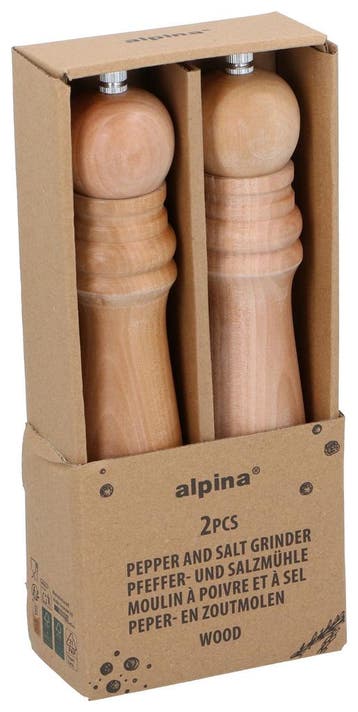 Alpina peper en zoutmolen speelgoed van €12,99 voor €6,50, Ophalen of Verzenden, Nieuw