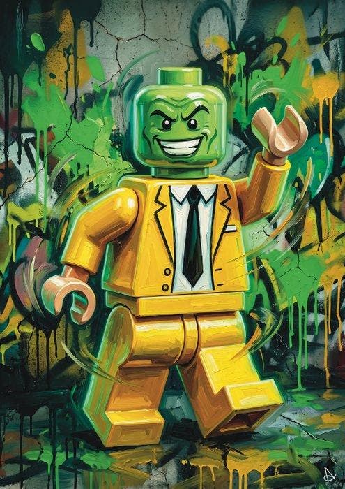 ANDSAL - The Mask Lego Special Limited Edition w/COA, Kinderen en Baby's, Speelgoed | Duplo en Lego