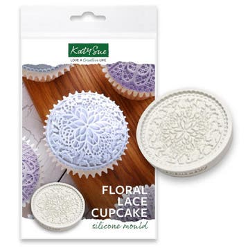 Katy Sue Mold Floral Lace Cupcake, Verzenden, Nieuw