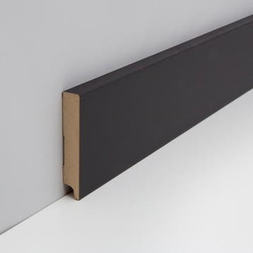 JOKA Plint MDF folie CUBE 14x78mm Zwart SW21 (JOKA Plinten), Overige materialen, Verzenden, 50 tot 150 cm, Overige typen