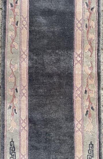 Nepal modern loper - gereinigd - handgeknoopt - wol - Tapijt, Nieuw