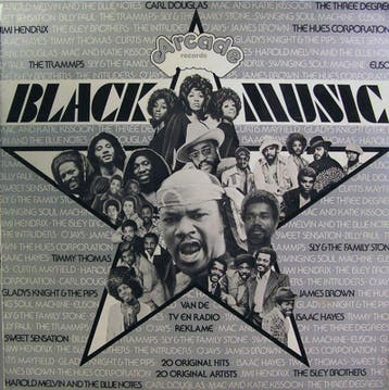 Various – Black Music LP, Verzenden, Nieuw in verpakking, Blues