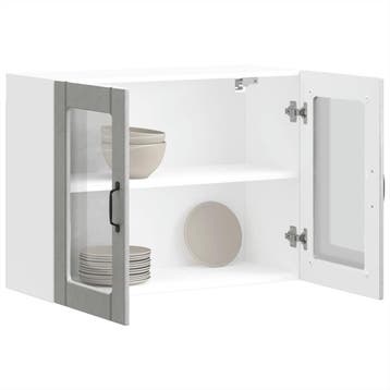 Hangende Keukenkast Glas - Modern | Laatste Stuk!, Huis en Inrichting, Keuken | Keukenelementen, Zo goed als nieuw, Minder dan 100 cm