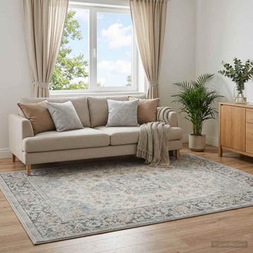 vidaXL Vloerkleed ORIZ Crèmekleurig 80 x 150 cm 100%, Verzenden, Nieuw, Crème