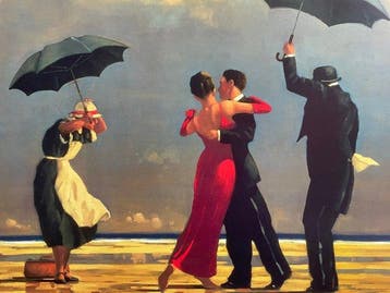 Jack Vettriano (1951, Scotland) - The Singing Butler (1992)
