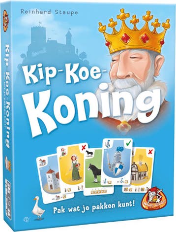 Kip-Koe-Koning - Kaartspel | White Goblin Games -, Verzenden, Nieuw