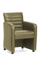 Eetkamerstoel Garda - eetkamerstoelen - Groen, Nieuw, Stof