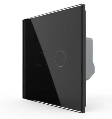 Livolo Lichtknop | Touch Puls Schakelaar | Zwart | Smart |, Ophalen of Verzenden, Nieuw, Schakelaar