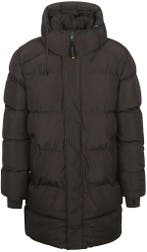 Superdry Lange Pufferjas Hooded Zwart maat XXL Heren, Verzenden, Zwart, Nieuw, Overige maten