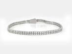 Armband - 14 karaat Witgoud - 2.95ct. tw. Diamant, Sieraden, Tassen en Uiterlijk, Armbanden, Nieuw