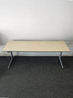 60x Tweedehands Ahrend Zit-Sta bureaus | 200x80 | Elektrisch, Receptie of Entree, Ophalen of Verzenden, Gebruikt, Bureau