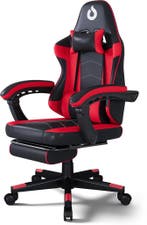 Stane Verstelbare Ergonomische Gamestoel met Voetsteun -, Ophalen of Verzenden, Zo goed als nieuw