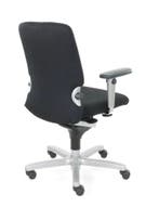 Haworth Comforto 77 bureaustoel, zwart-alu, Huis en Inrichting, Ophalen of Verzenden, Ergonomisch, Nieuw