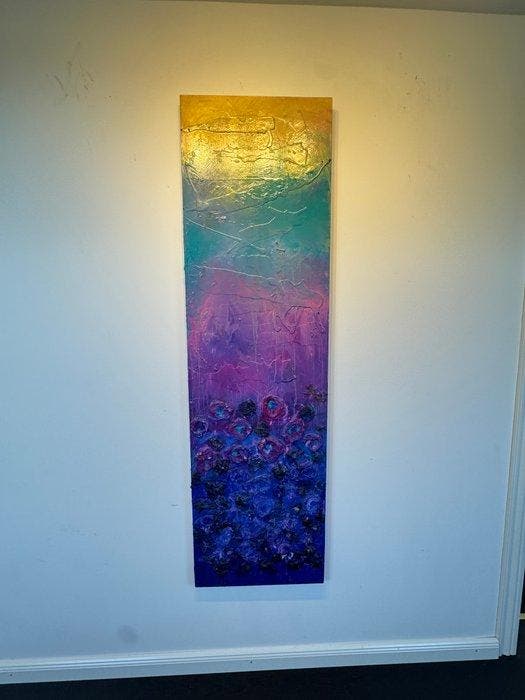 Katharina Hormel - Midnight garden bloom, Antiek en Kunst, Kunst | Designobjecten