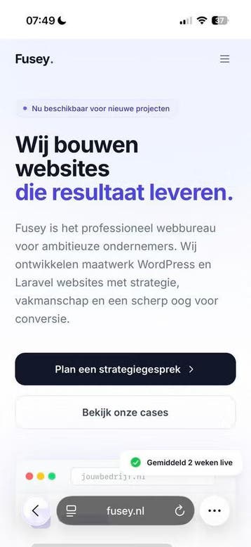 Website laten maken?, No cure no pay, Webdesign en Website bouw