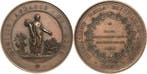 Brons medaille ohne Jahr Gartenbau en Landwirtschaft Laen..., Verzenden