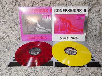 Madonna - 2x Confessions II - Translucent Red & Yellow LP -, Nieuw in verpakking