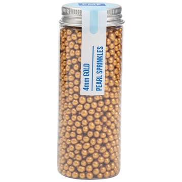 PME Suikerparels Goud 4mm 74g, Hobby en Vrije tijd, Verzenden, Nieuw