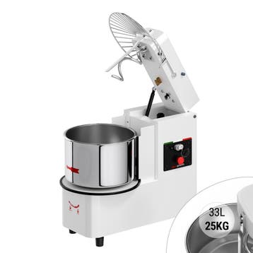 GGM Gastro | Deegkneedmachine - 33L / 25kg deeg - 1 snelheid, Verzenden, Nieuw